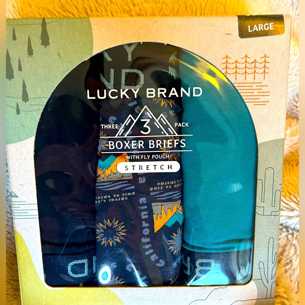 Men’s lucky brand boxers